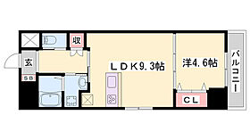 MISTRAL姫路駅前II  ｜ 兵庫県姫路市南畝町2丁目（賃貸マンション1LDK・4階・38.99㎡） その2