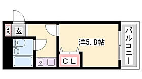 グリーンハイツ南駅前  ｜ 兵庫県姫路市南駅前町（賃貸マンション1K・1階・14.20㎡） その2