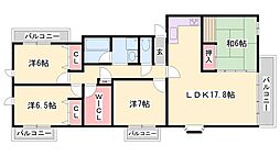 カンフォートやすむろ 2階/-