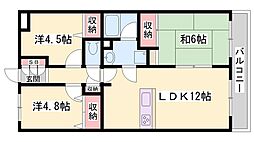 アルコ・ラ・カーサ姫路土山 3階
