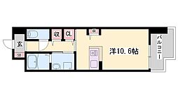 クレール姫路II 1階