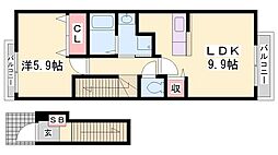 パインハーストＥ 2階