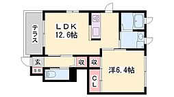 リラフォート 1階/-