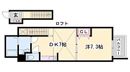 間取図画像 1DK
