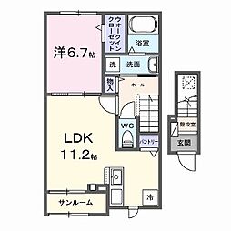 グラムス　レビン 2階/-