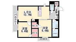 シャーメゾンTAMBA 3階