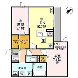 La　Maison林崎 1階/-