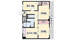 ビレッジハウス尾上 2階