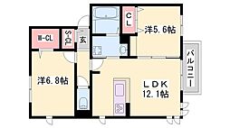 グランレーヴ弐番館 2階/-