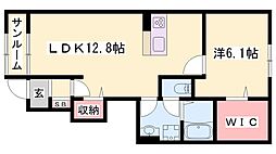 パインヌーボー西脇II 1階/-