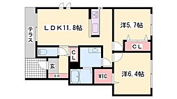 プロヌーブ砥堀 1階/-