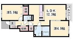 ピアチェーレ　II 1階/-
