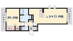 D-ROOM天神 B棟 1階/-