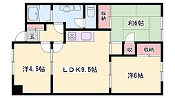 ロワイヤル森田 6階/-