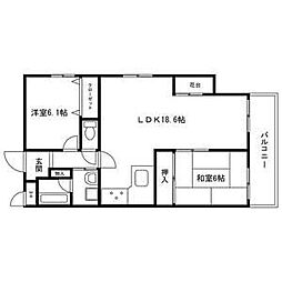 宮西パレス・壱号館 5階