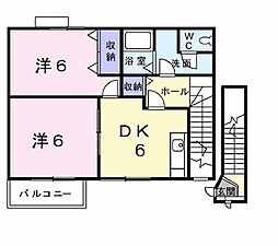 ミレニアム・カーサB 2階