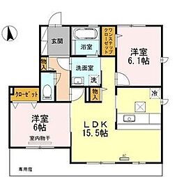 デルニエコート B棟 1階