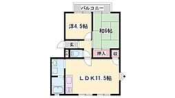 フレグランス金保A棟・B棟(SLS) 2階