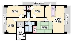 ロワイヤル神屋町 6階
