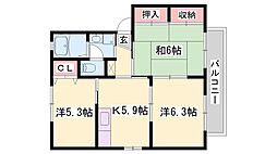 シャーメゾン志保 2階