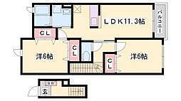 エクセルシアB 2階/-