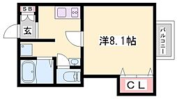 エトランス小松町B 1階