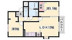 ラメール高砂 2階