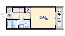 ハイム菅生台 1Kの間取図画像