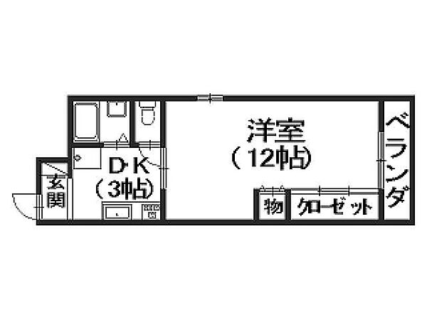 ハイネ中筋21 ｜広島県広島市安佐南区中筋1丁目(賃貸マンション1K・6階・34.58㎡)の写真 その2