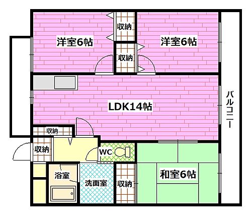 ＣａｒｏＣａｓａＢ_間取り_0