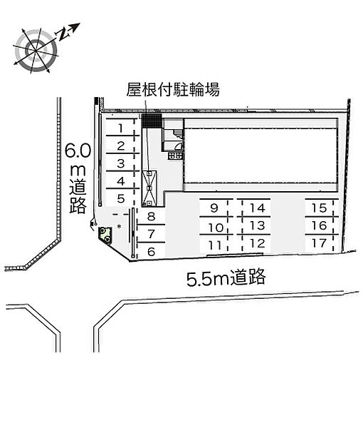 レオパレスさくらII ｜広島県広島市安佐南区八木9丁目(賃貸アパート1K・1階・20.81㎡)の写真 その15