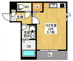 GRANDTIC 緑井  ｜ 広島県広島市安佐南区緑井4丁目（賃貸アパート1R・1階・25.71㎡） その2