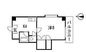 ＲＯＳＥ米田  ｜ 広島県広島市安佐南区西原4丁目（賃貸マンション1K・4階・24.40㎡） その2