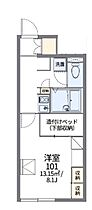 広島県広島市安佐南区安東6丁目（賃貸アパート1K・1階・23.61㎡） その2