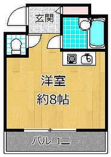 トークプラザ ｜大阪府枚方市三栗１丁目(賃貸マンション1R・3階・18.70㎡)の写真 その2