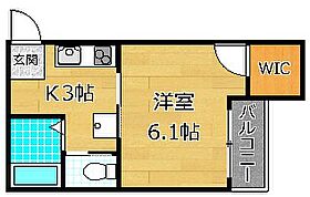 ルミエル御殿山  ｜ 大阪府枚方市渚栄町（賃貸アパート1K・1階・21.59㎡） その2