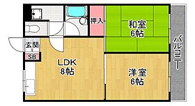 ルアージュ　B棟  ｜ 大阪府枚方市東船橋２丁目（賃貸アパート2LDK・2階・44.00㎡） その2