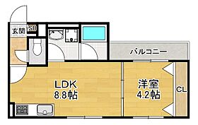 ALEGRIA枚方North  ｜ 大阪府枚方市枚方元町（賃貸アパート1LDK・3階・32.71㎡） その2