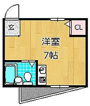 ドムール大倉  ｜ 大阪府枚方市走谷２丁目（賃貸マンション1R・3階・17.00㎡） その2