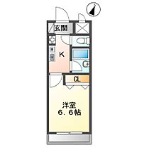 ヴィラ・パープル  ｜ 滋賀県東近江市小脇町（賃貸マンション1K・4階・23.40㎡） その2