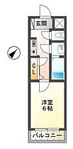 滋賀県愛知郡愛荘町愛知川（賃貸マンション1K・2階・23.42㎡） その2