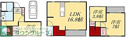 仮称柴又2丁目戸建 1階3LDKの間取り