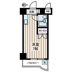 間取図画像 ワンルーム