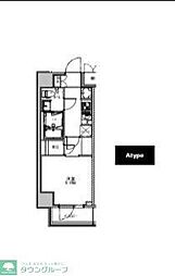 S-RESIDENCEOshiageSouth 1Kの間取図画像