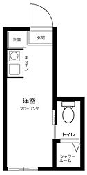 LaLa柴又 ワンルームの間取図画像