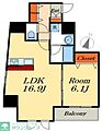 Como Palacio 日暮里5階22.2万円