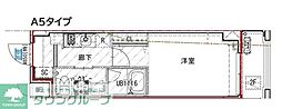 ES-Grande大島ガーデンテラス 1Kの間取図画像