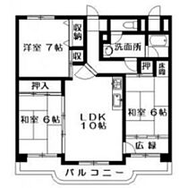 プリオール5 102 ｜ 福岡県福岡市東区下原４丁目（賃貸マンション3LDK・1階・72.58㎡） その2