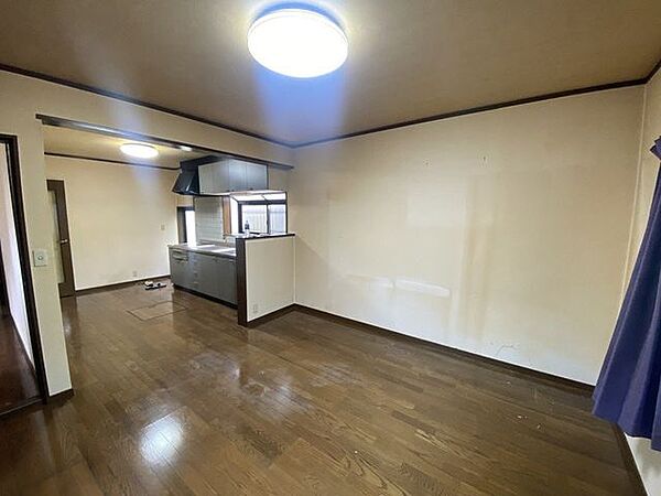 Beautiful mountainous landscape with colorful sky