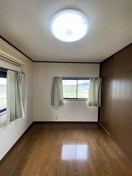 Beautiful mountainous landscape with colorful sky